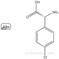 Bensenättiksyra, a-amino-4-kloro, hydroklorid (1: 1), (57187535, aR) - CAS 108392-76-3